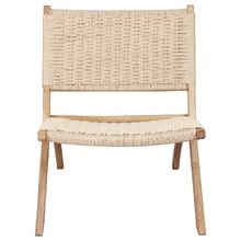 Magadi Ash Wood Lounge Chair